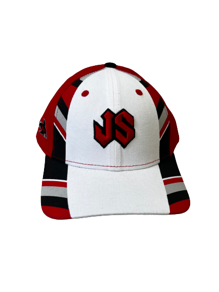 Red, Black, White JS Hat
